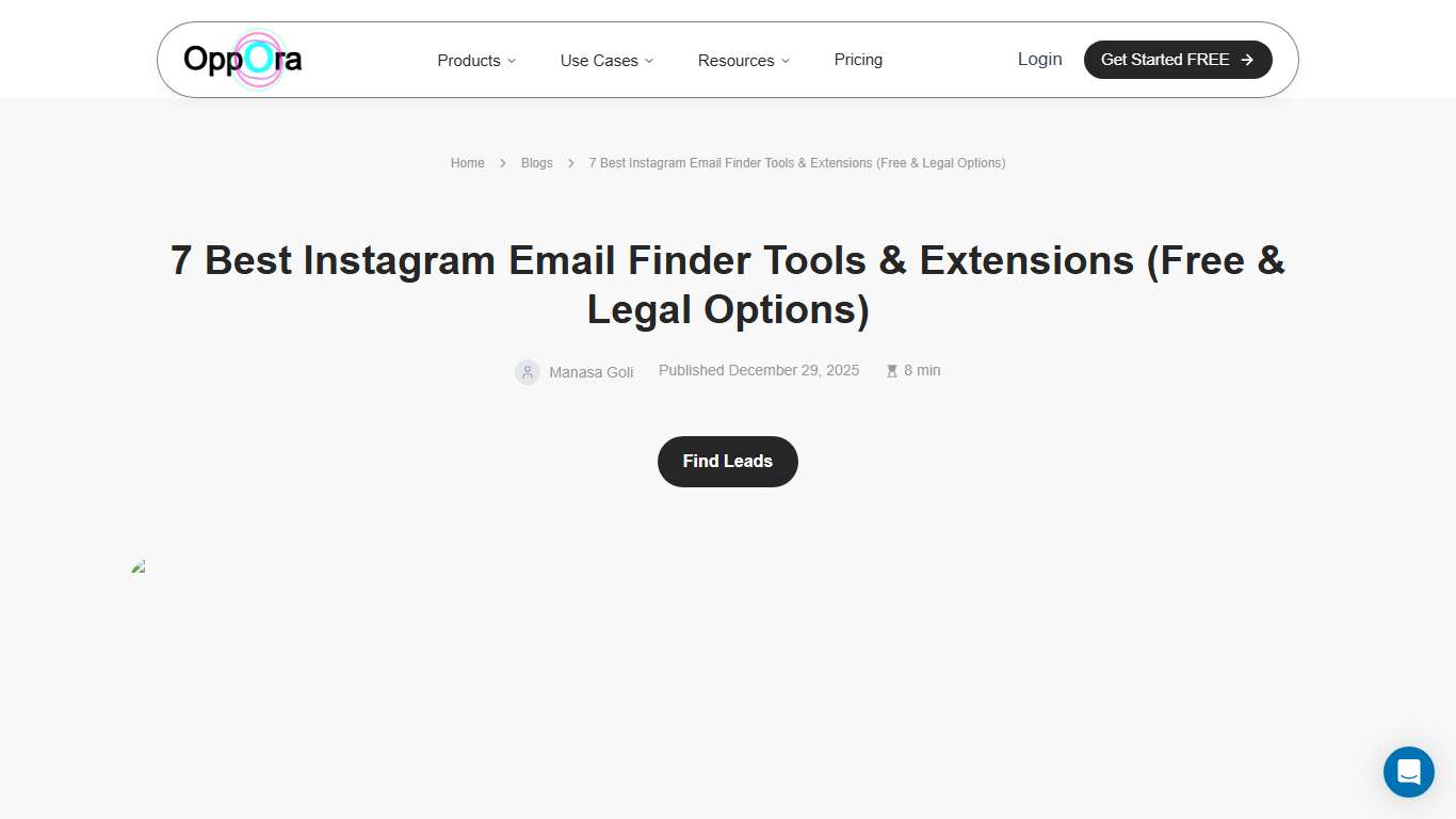 7 Best Instagram Email Finder Tools & Extensions (Free & Legal Options)